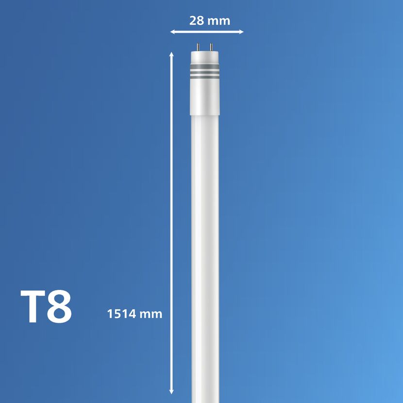 LED-Leuchtstoffröhre 'T8' G13/23 W 2700 lm neutralweiß 150 cm