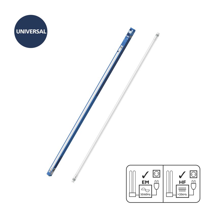 LED-Leuchtstoffröhre 'T8' G13/18 W 2000 lm neutralweiß 120 cm
