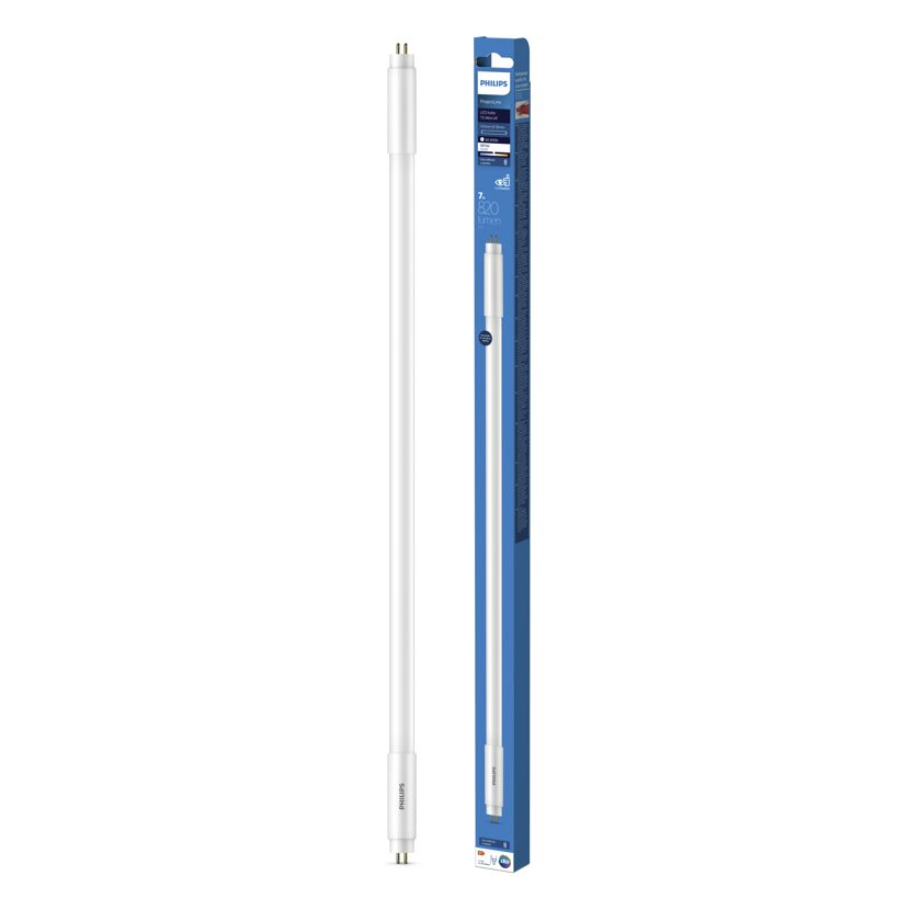 Weiße Philips LED-Leuchtröhre G5 mit blauer Verpackung