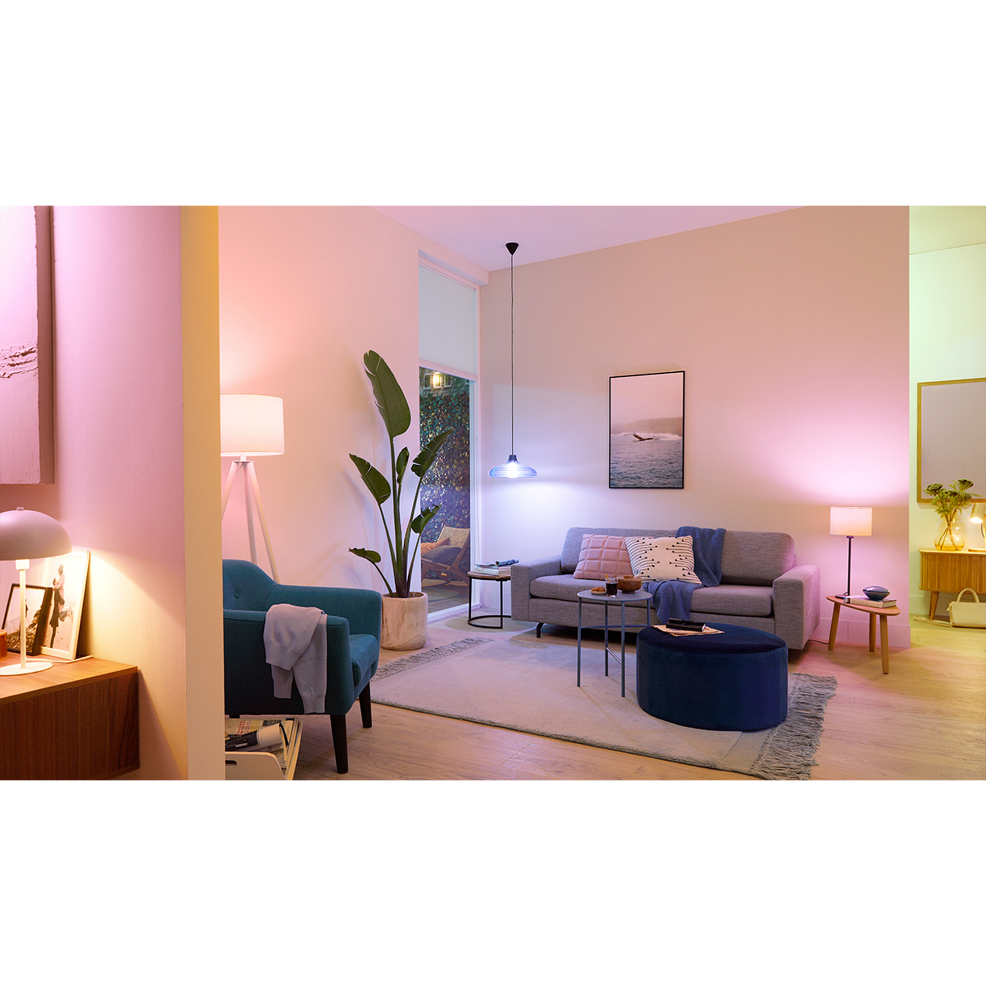 SmartLED-Lampe E27 A60 100 W 1521 lm RGB matt