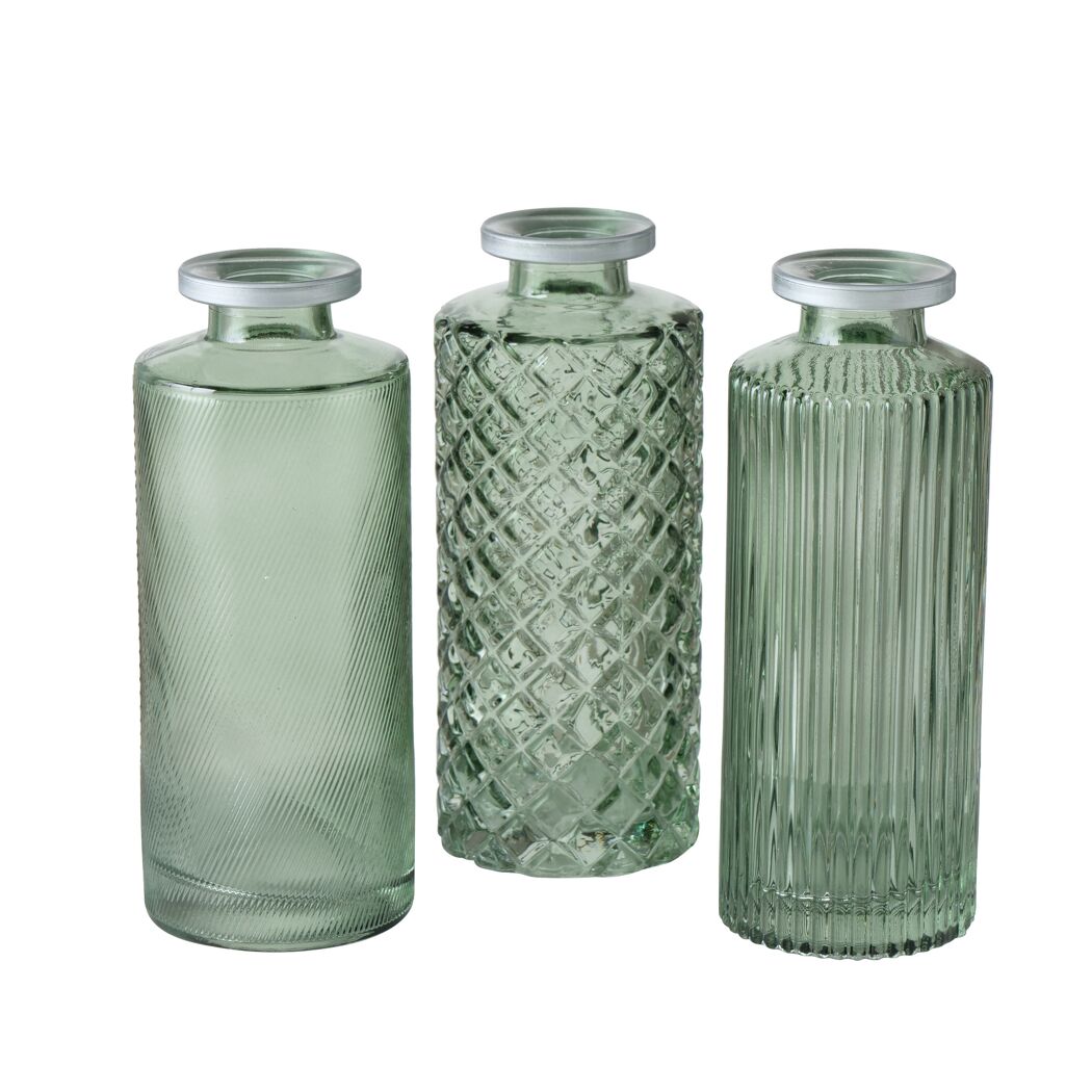 Vase 'Adore' Ø 5,2 x 13,2 cm 3 Farben sortiert