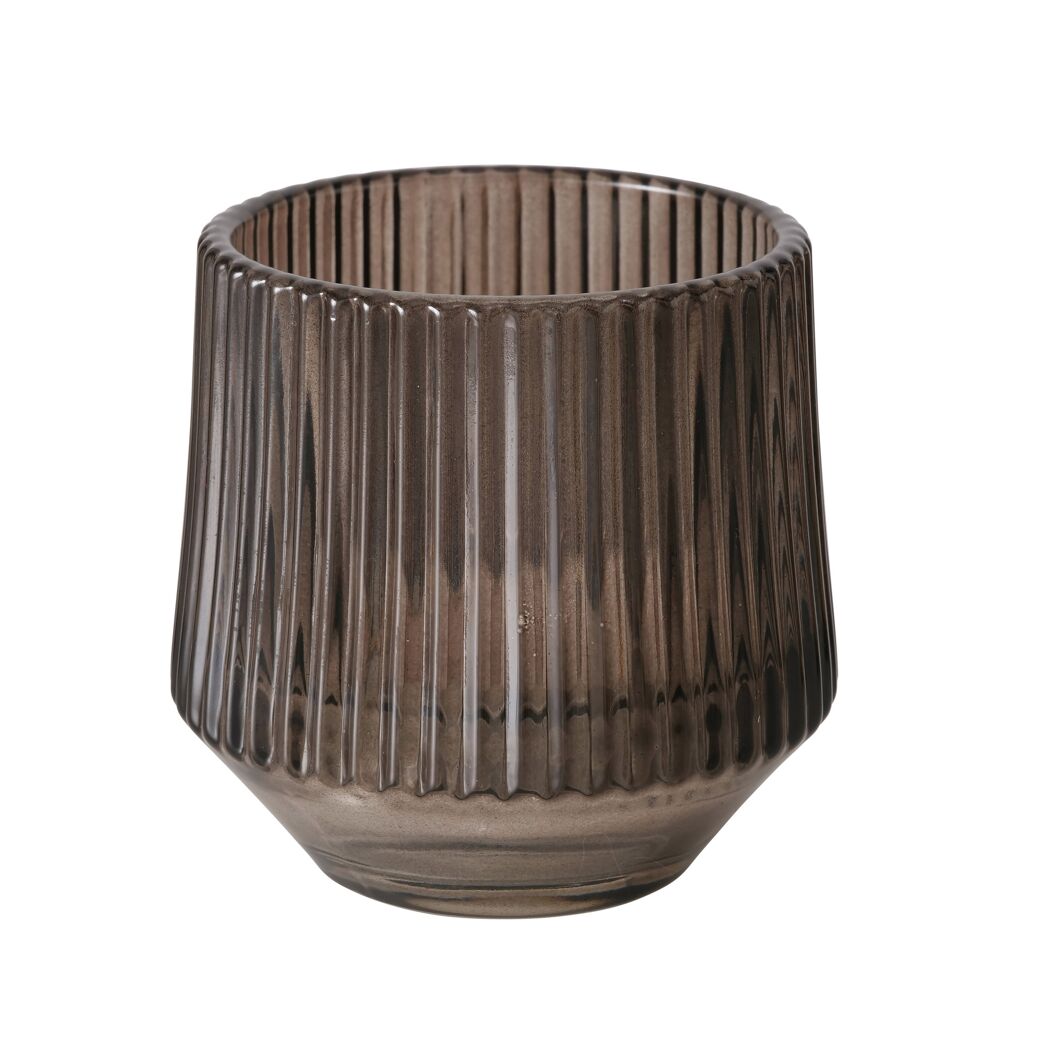 Windlicht 'Tiago' Ø 8 x 8 cm 3 Farben sortiert