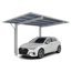 Carport 'Wing 80' Aluminium silbern 531,4 x 260 x 275,7 cm