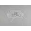 LED-Neon-Wandleuchte 'Hello' transparent 43 x 31 x 1,6 cm