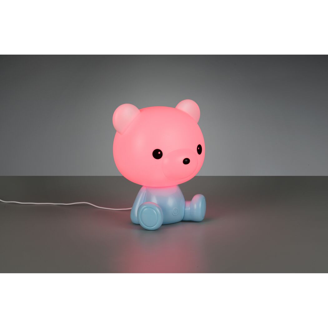 LED-Tischlampe 'Cutie' 0,3 W 30 lm warmweiß, Farbwechsler 21 x 25,5 x 19 cm