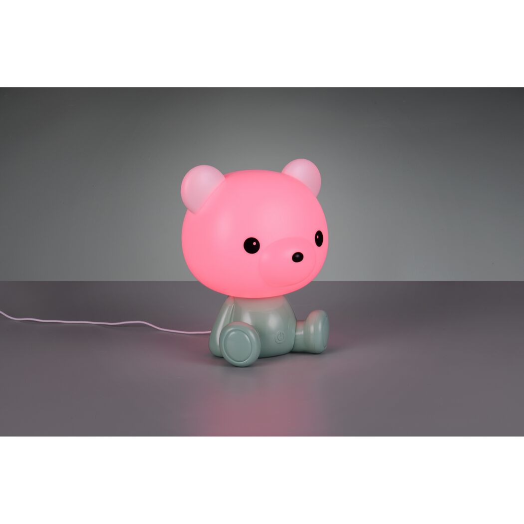 LED-Tischlampe 'Cutie' 0,3 W 30 lm warmweiß, Farbwechsler 21 x 25,5 x 19 cm