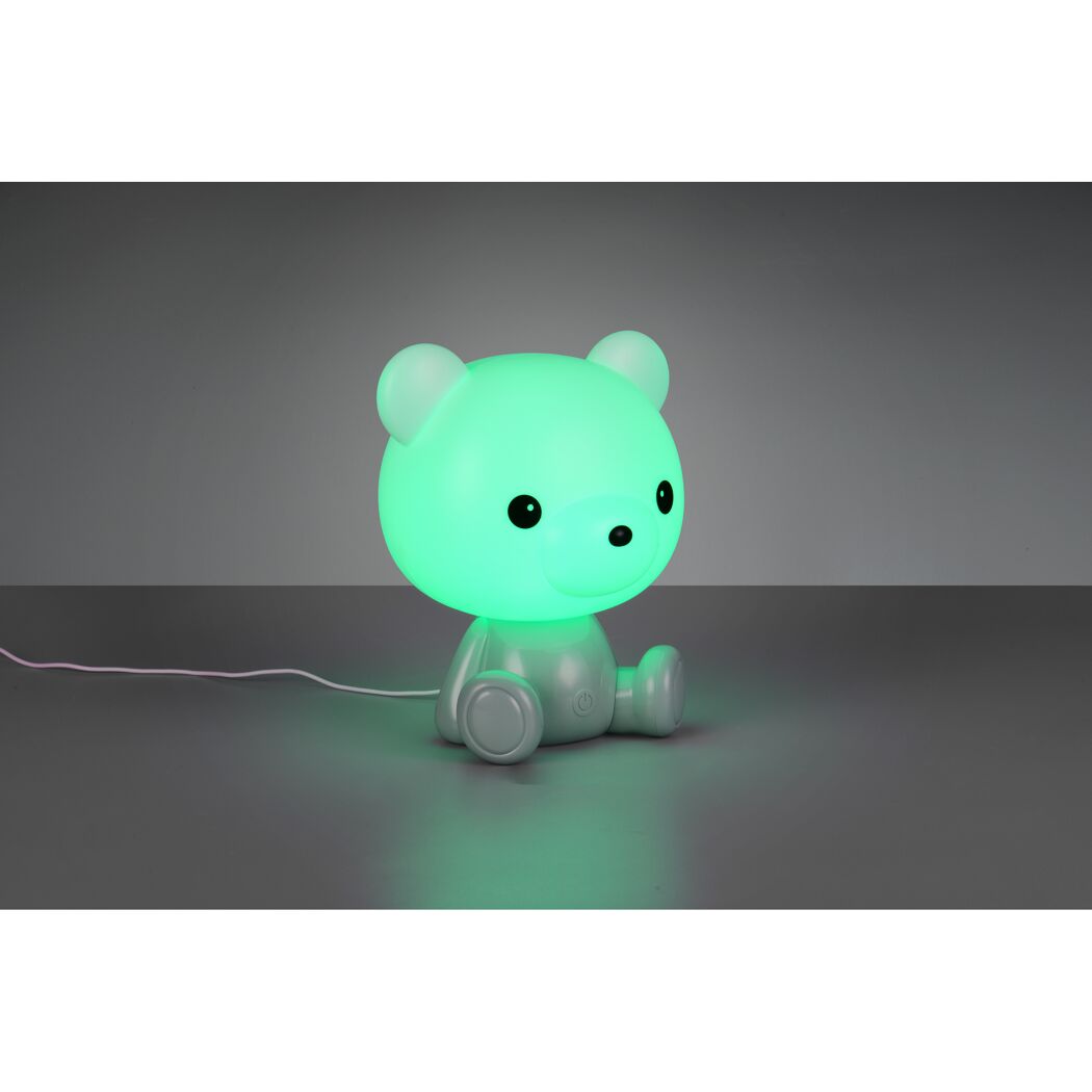 LED-Tischlampe 'Cutie' 0,3 W 30 lm warmweiß, Farbwechsler 21 x 25,5 x 19 cm