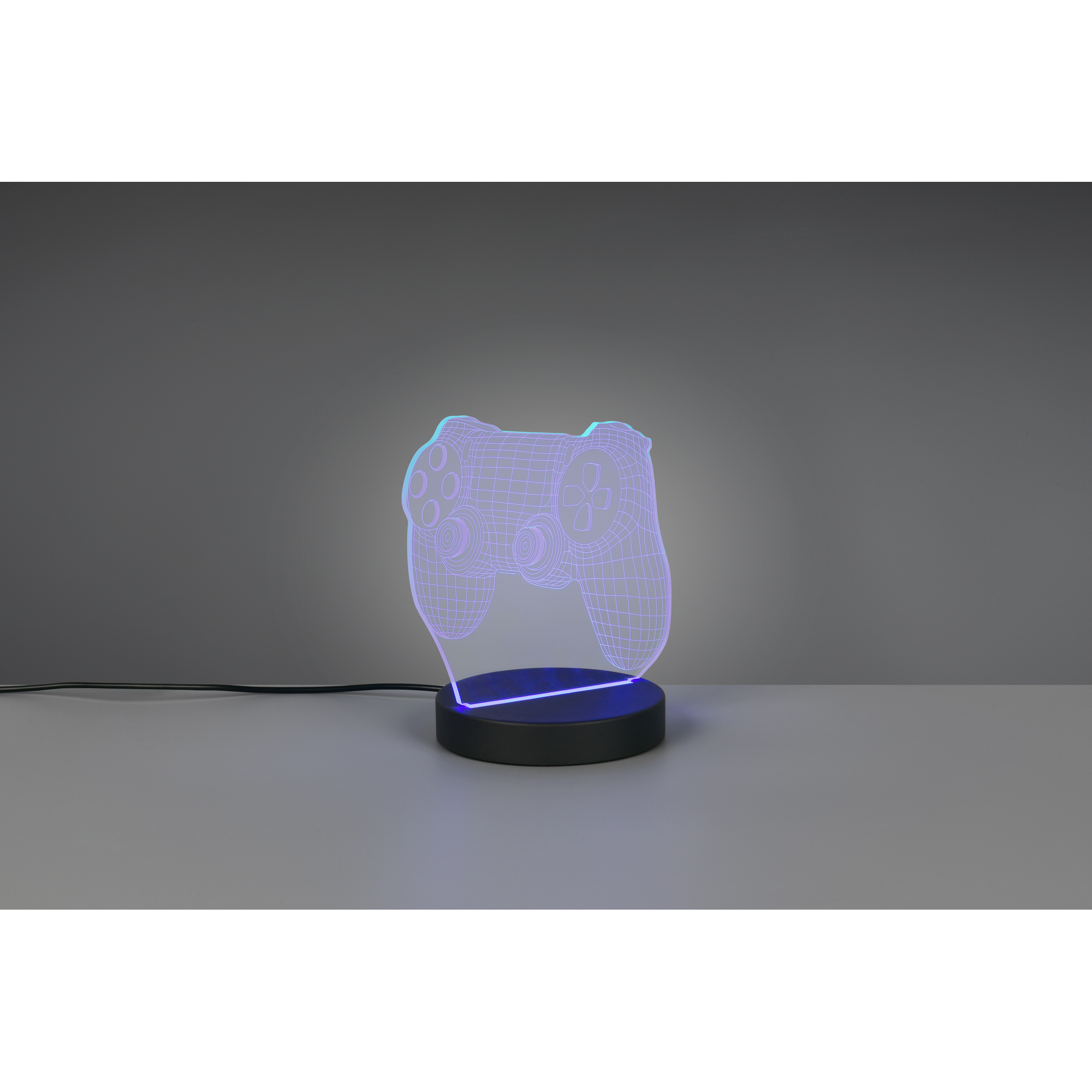 Tischleuchte 'Joy' schwarz 16 x 17 x 12 cm