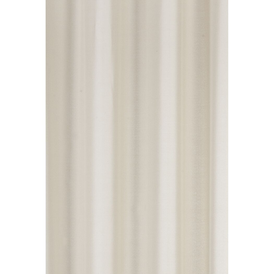 Vorhang 'Lino' Ösenschal beige 255 x 140 cm