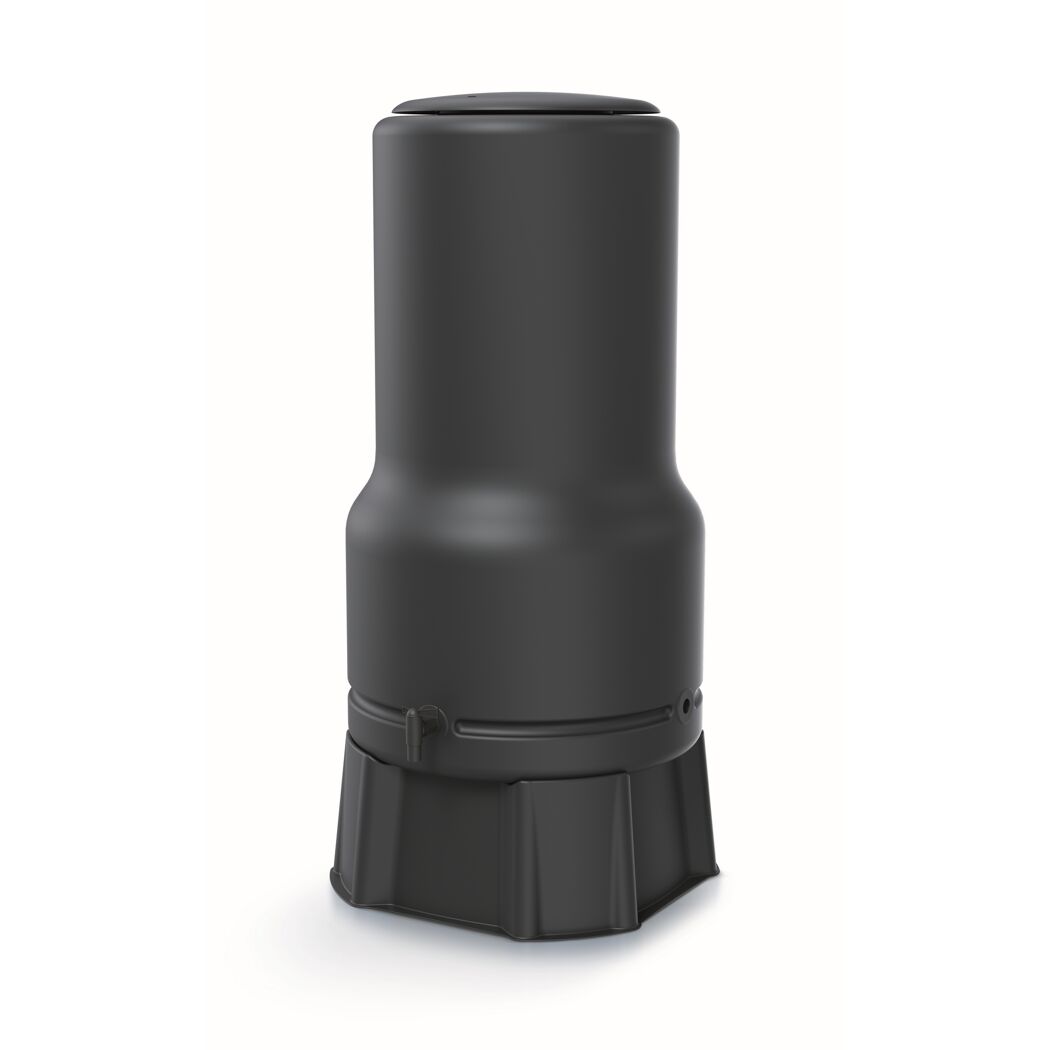 Regentonne 'Aquabell' anthrazit 200 l