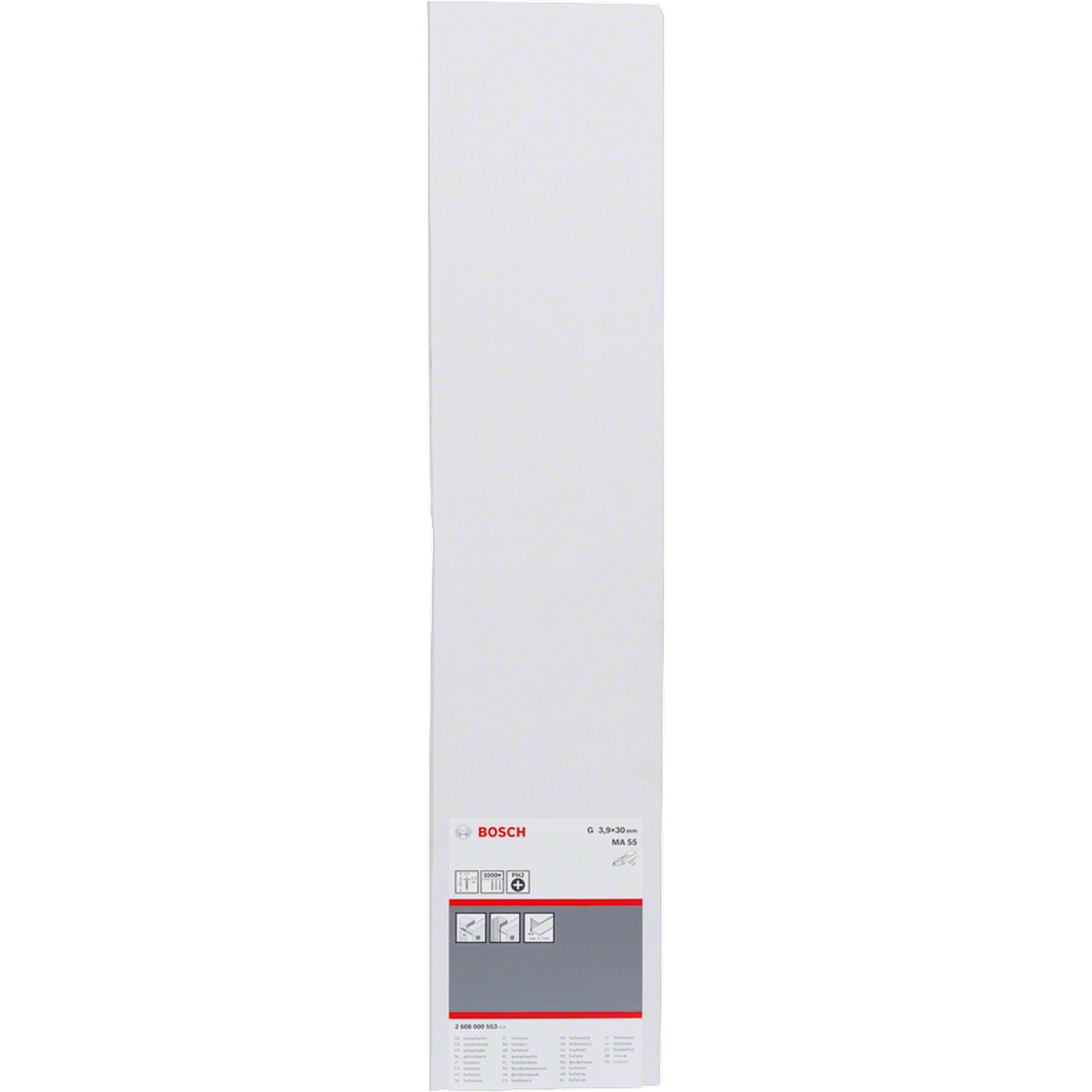 Trockenbauschraube Grobgewinde PH2 Ø 3,9 × 30 mm, 1000 Stück
