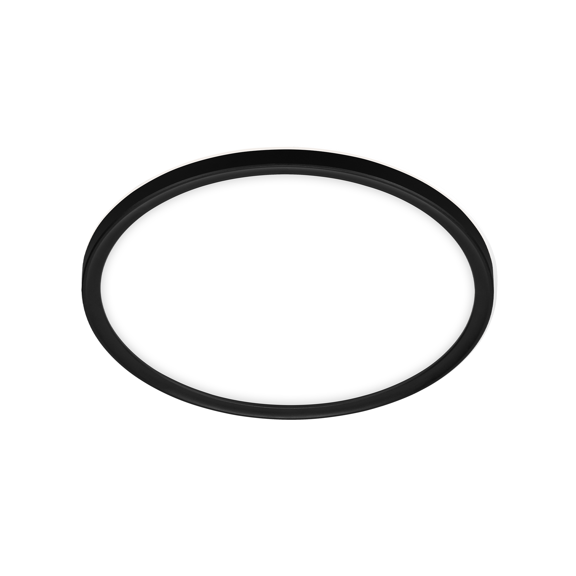 Badleuchte 'Slim Drip' Ø 29 cm schwarz 2400 lm