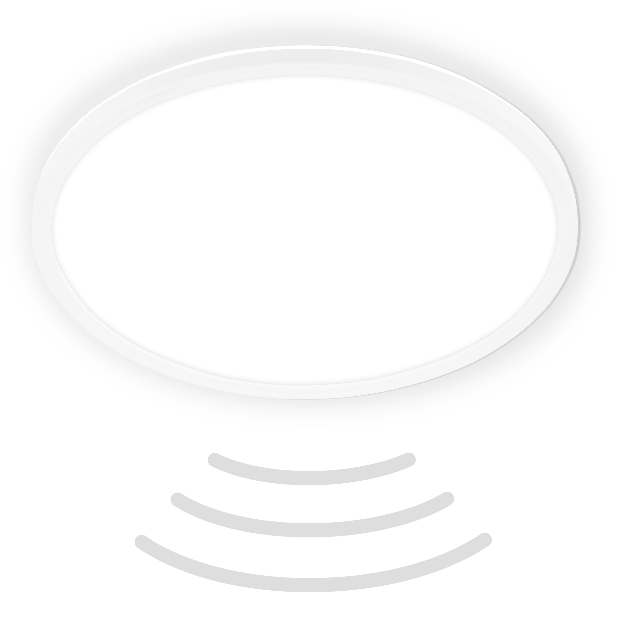 LED-Deckenleuchte 'Move' Ø 42 cm weiß 3000 lm