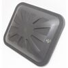 Regentonnen-Deckel eckig 300 l graphite grey 80 x 66 cm