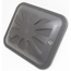 Regentonnen-Deckel eckig 300 l graphite grey 80 x 66 cm