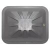 Regentonnen-Deckel eckig 300 l graphite grey 80 x 66 cm