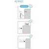 Handbohrer-Set mit Dichtung 1"