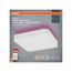 LED-Deckenleuchte 'Orbis Square' schwarz Ø 35 cm