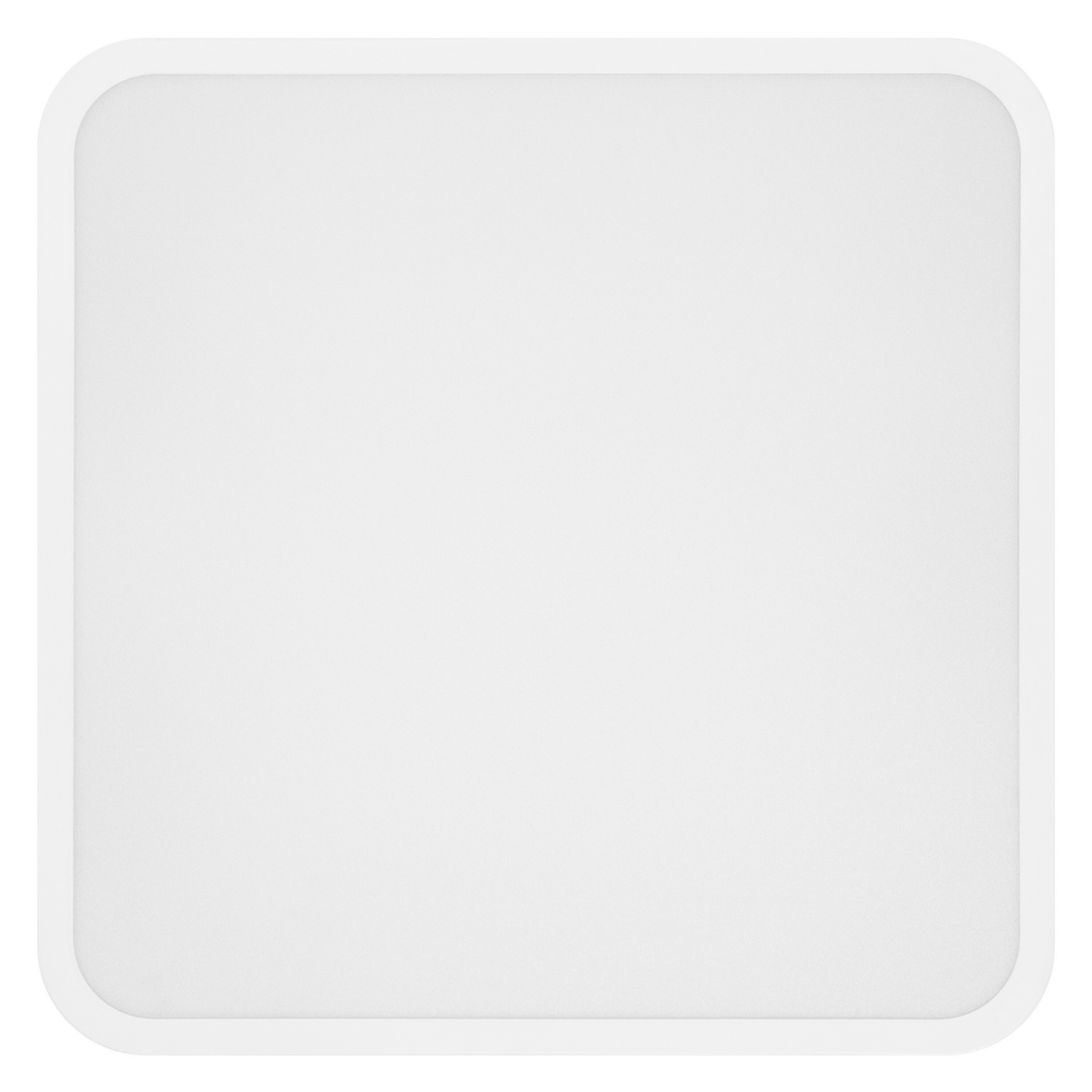 LED-Deckenleuchte 'Orbis Square' schwarz Ø 35 cm