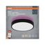 LED-Deckenleuchte 'Orbis Backlight' schwarz Ø 35 cm 28 W