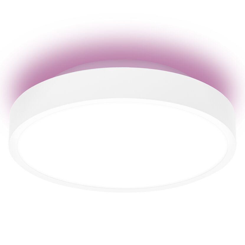 LED-Deckenleuchte 'Orbis Backlight' weiß 28 W 1400 lm