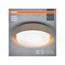 LED-Deckenleuchte 'Orbis Madrid' holzfarben Ø 29 cm