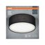 LED-Deckenleuchte 'Orbis Paris'  schwarz Ø 30 cm