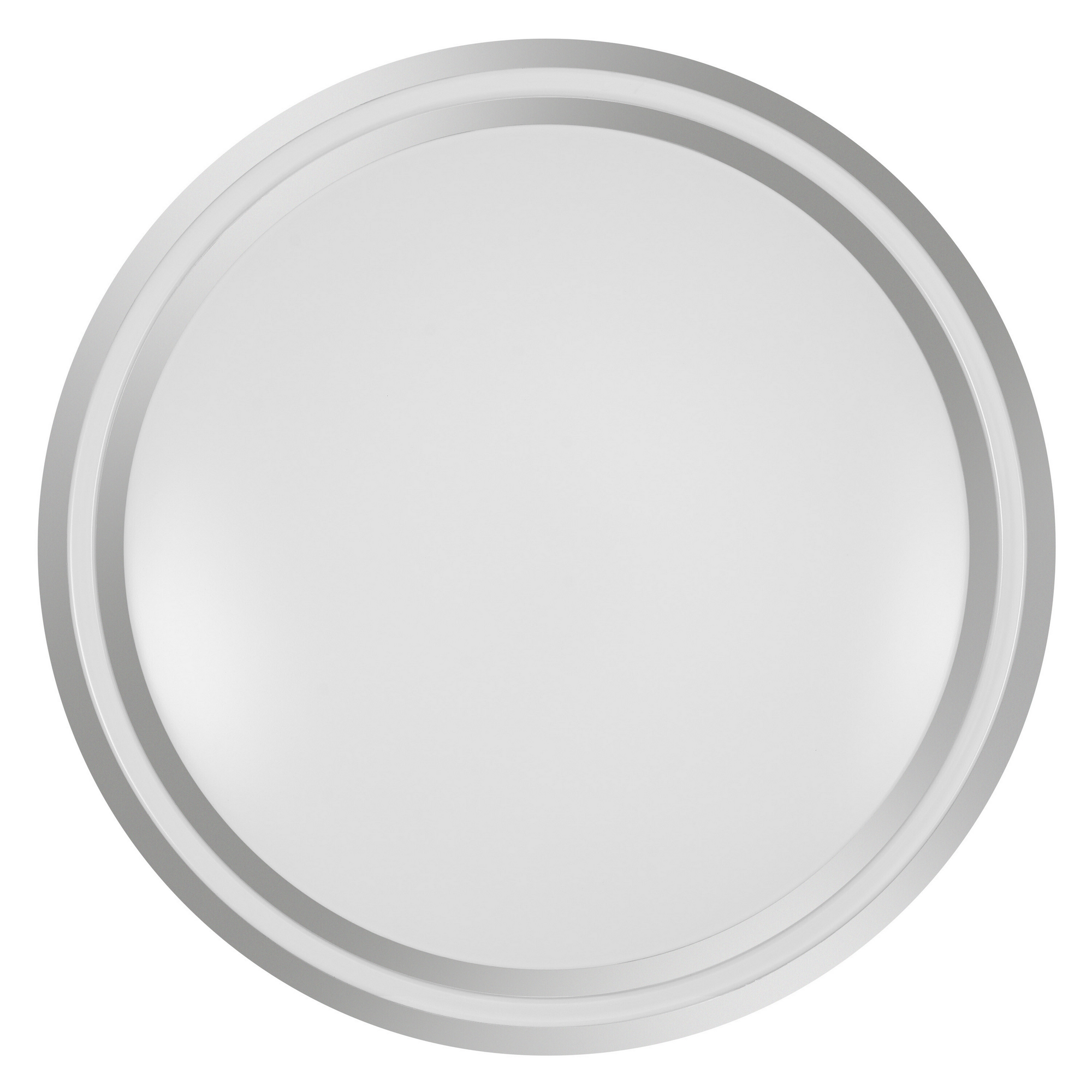 LED-Deckenleuchte 'Orbis Helman' silber Ø 30cm 16 W 1100 lm