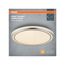 LED-Deckenleuchte 'Orbis Helman' Ø 39 cm 24 W weiß/silber