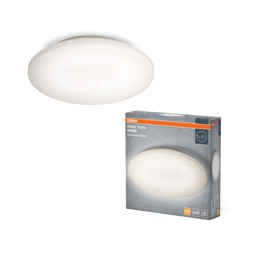 LED-Deckenleuchte 'Orbis Pure' Ø 40 cm 24 W