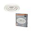 LED-Deckenleuchte 'Spiral' weiß Ø 50 cm 32 W 1900 lm