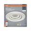 LED-Deckenleuchte 'Spiral' weiß Ø 50 cm 32 W 1900 lm