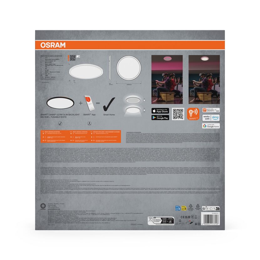 Deckenleuchte 'Smart+ Orbis' Ø 40 cm 25 W 2940 lm 2700-6500K