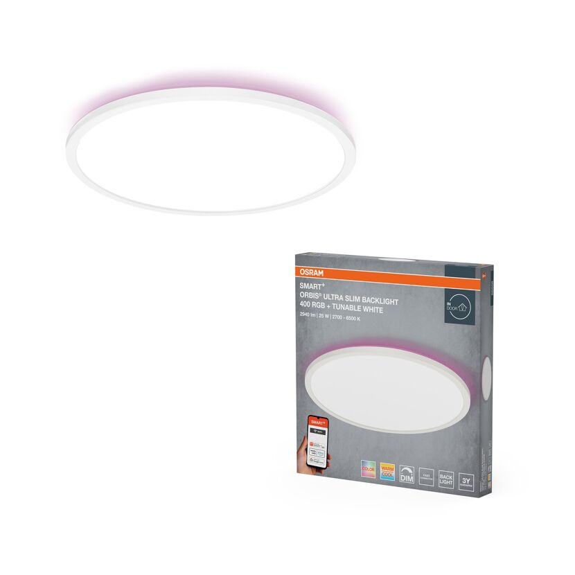 Deckenleuchte 'Smart+ Orbis' Ø 40 cm 25 W 2940 lm 2700-6500K