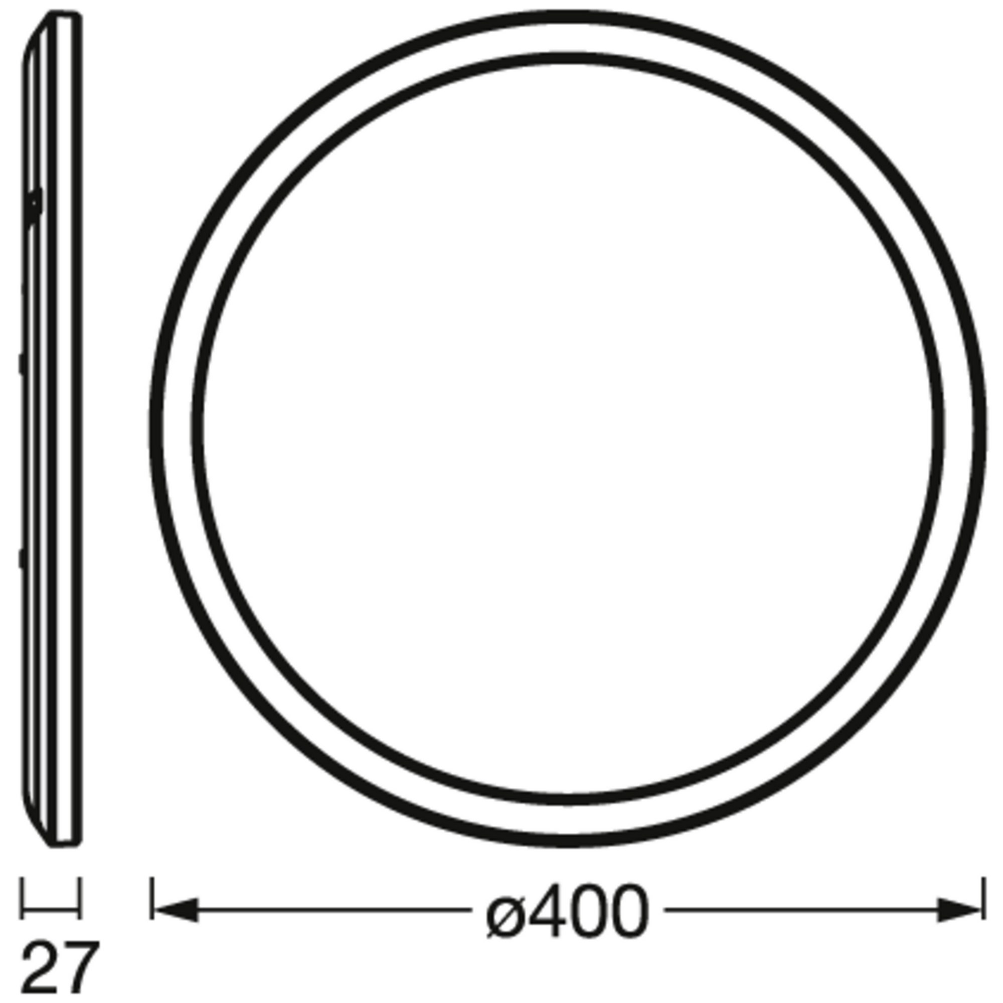 Deckenleuchte 'Smart+ Orbis' Ø 40 cm 25 W 2940 lm 2700-6500K