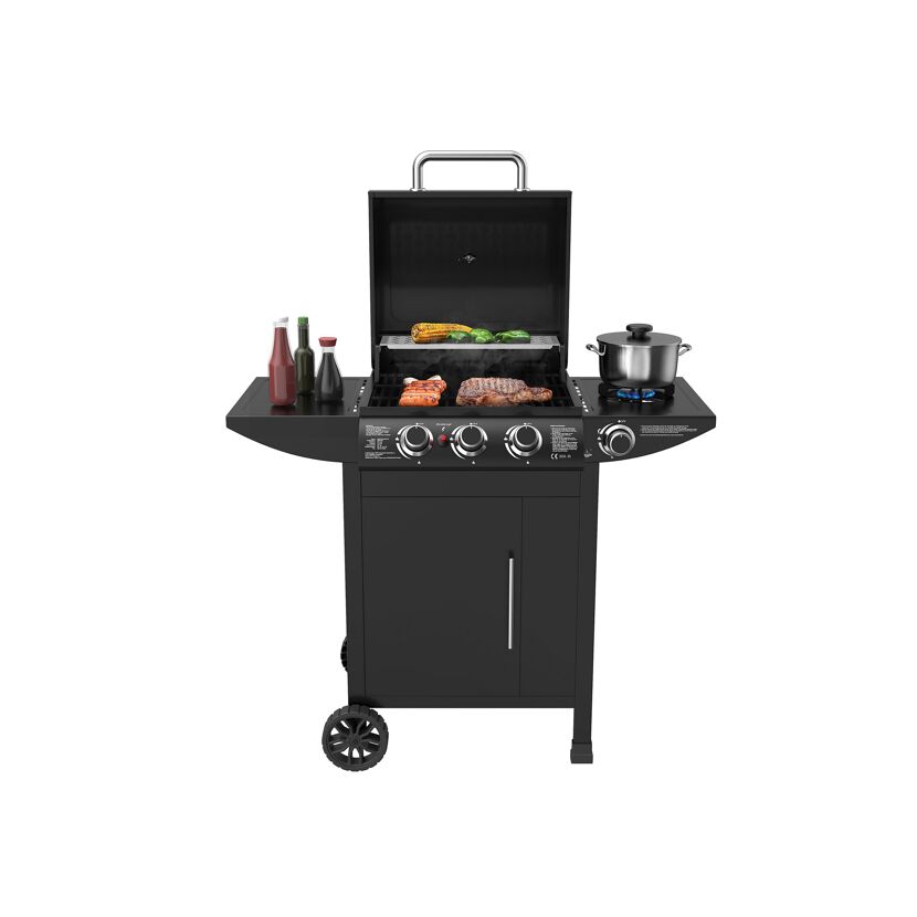 Gasgrill 'San Francisco' 3+1 Brenner 110 x 104,5 x 57 cm