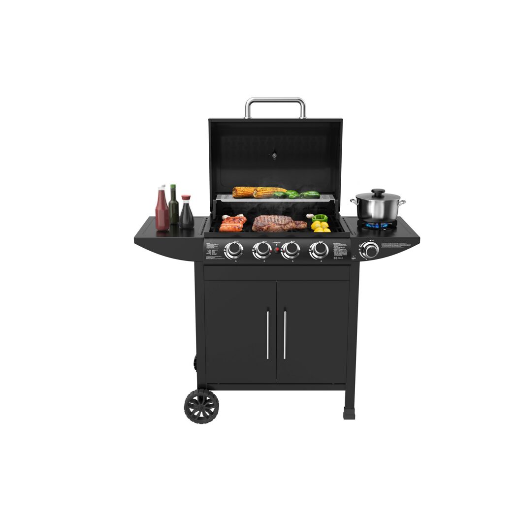Gasgrill 'San Francisco' 4+1 Brenner 122 x 104,5 x 57 cm
