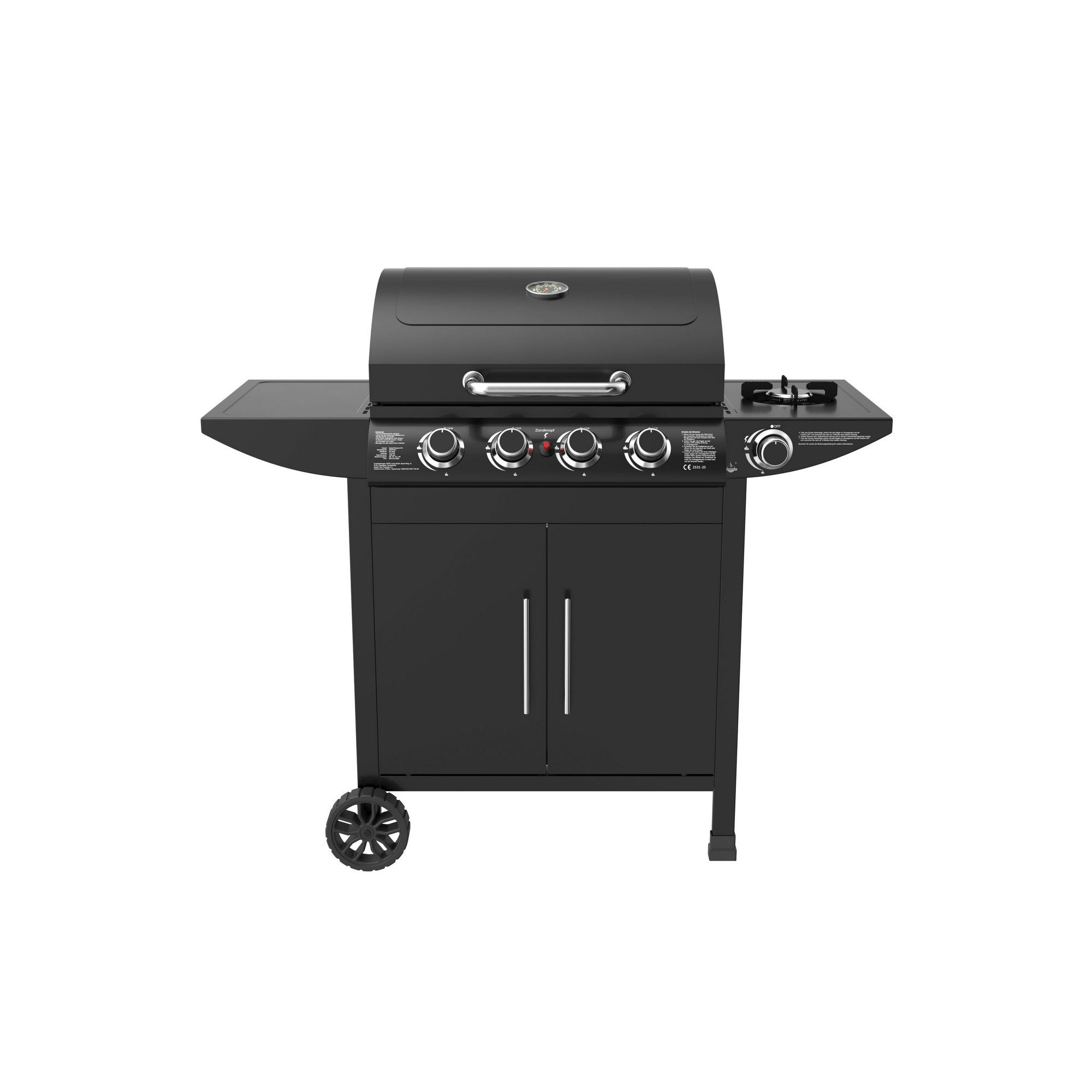 Gasgrill 'San Francisco' 4+1 Brenner 122 x 104,5 x 57 cm