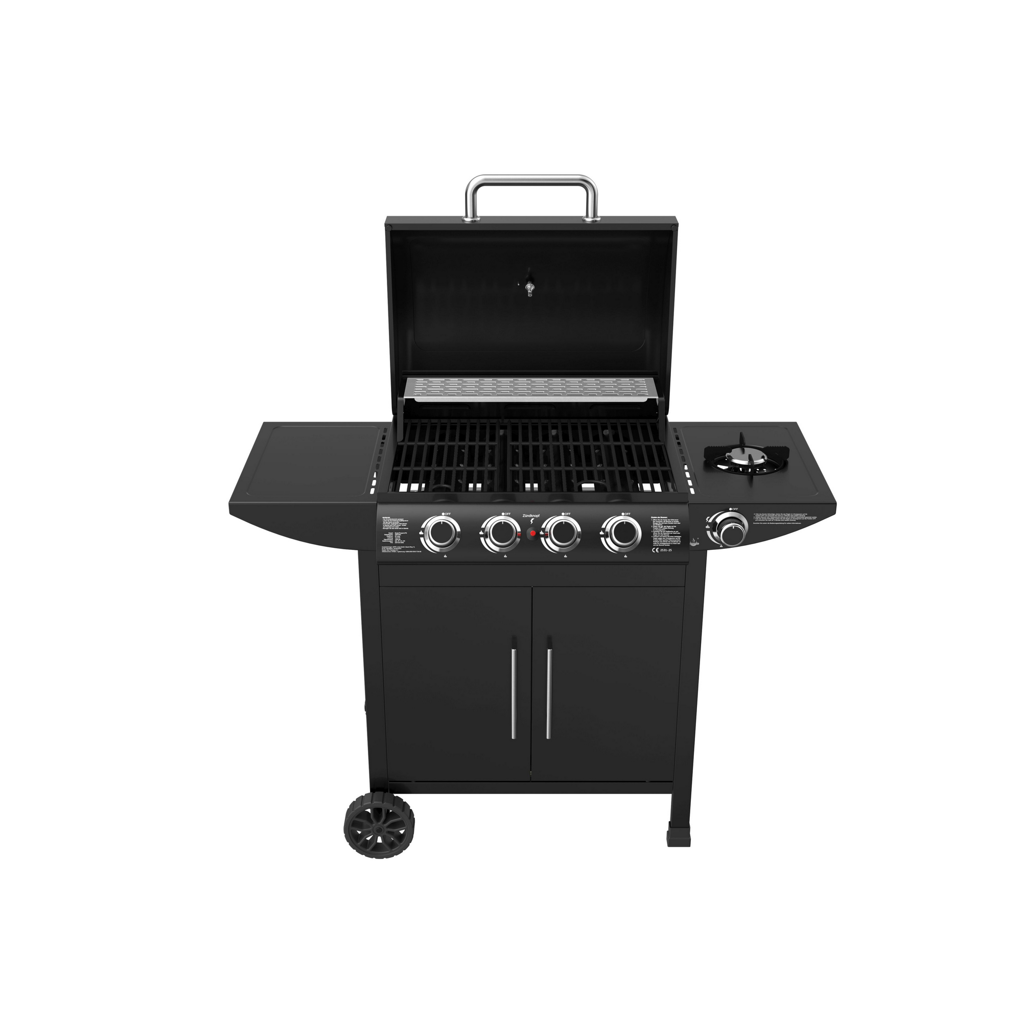 Gasgrill 'San Francisco' 4+1 Brenner 122 x 104,5 x 57 cm