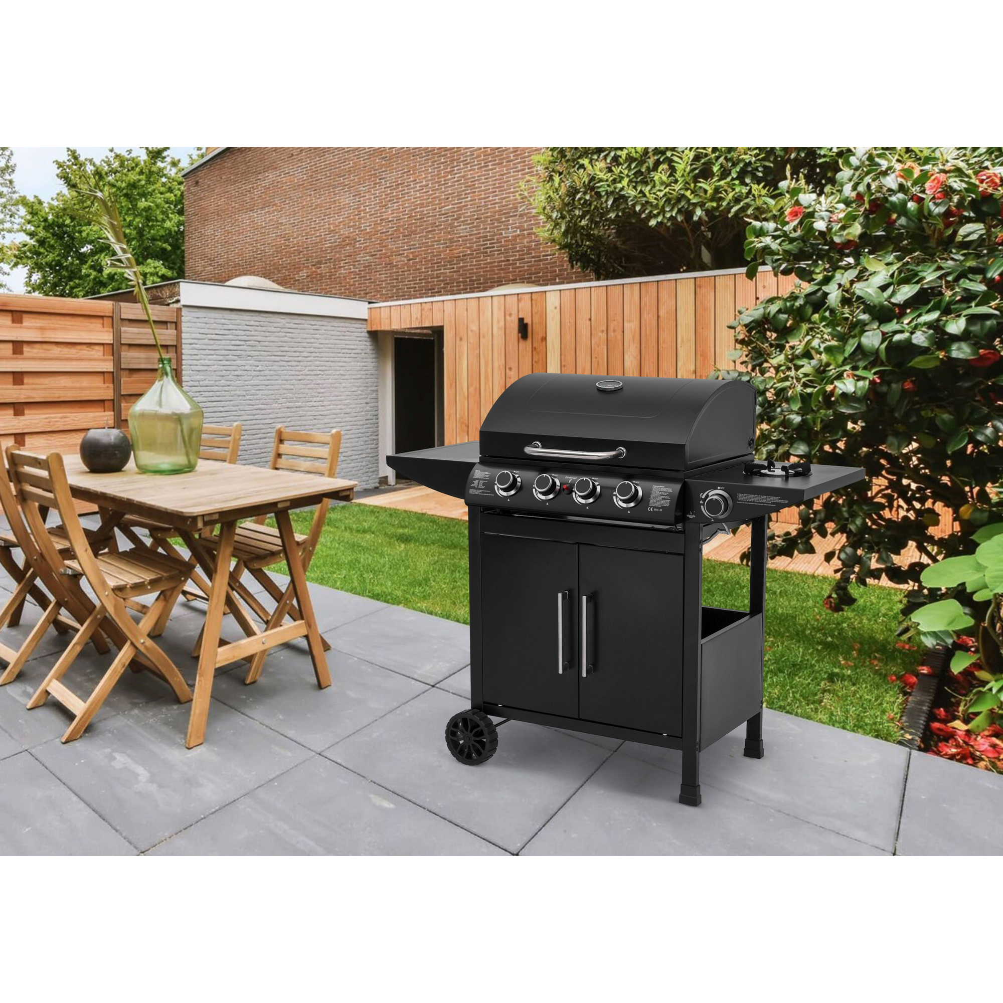 Gasgrill 'San Francisco' 4+1 Brenner 122 x 104,5 x 57 cm