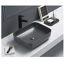 Aufsatzwaschtisch 'Glaros' dunkelgrau 45 x 56 x 19 cm