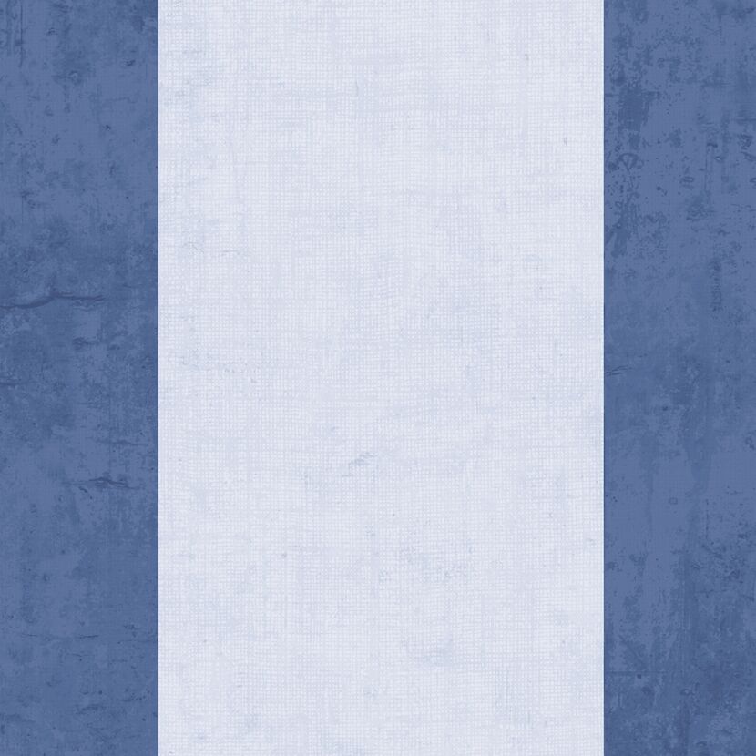 Vliestapete 'Lilly & Luis' Streifen blau 0,53 x 10,05 m