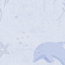 Vliestapete 'Lilly & Luis' Delfin blau 0,53 x 10,05 m