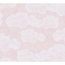 Vliestapete 'Lilly & Luis' Wolken rosa 0,53 x 10,05 m