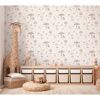 Vliestapete 'Lilly & Luis' Tiere beige 0,53 x 10,05 m