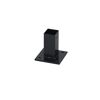 Bodenplatte anthrazit 10 x 10 cm