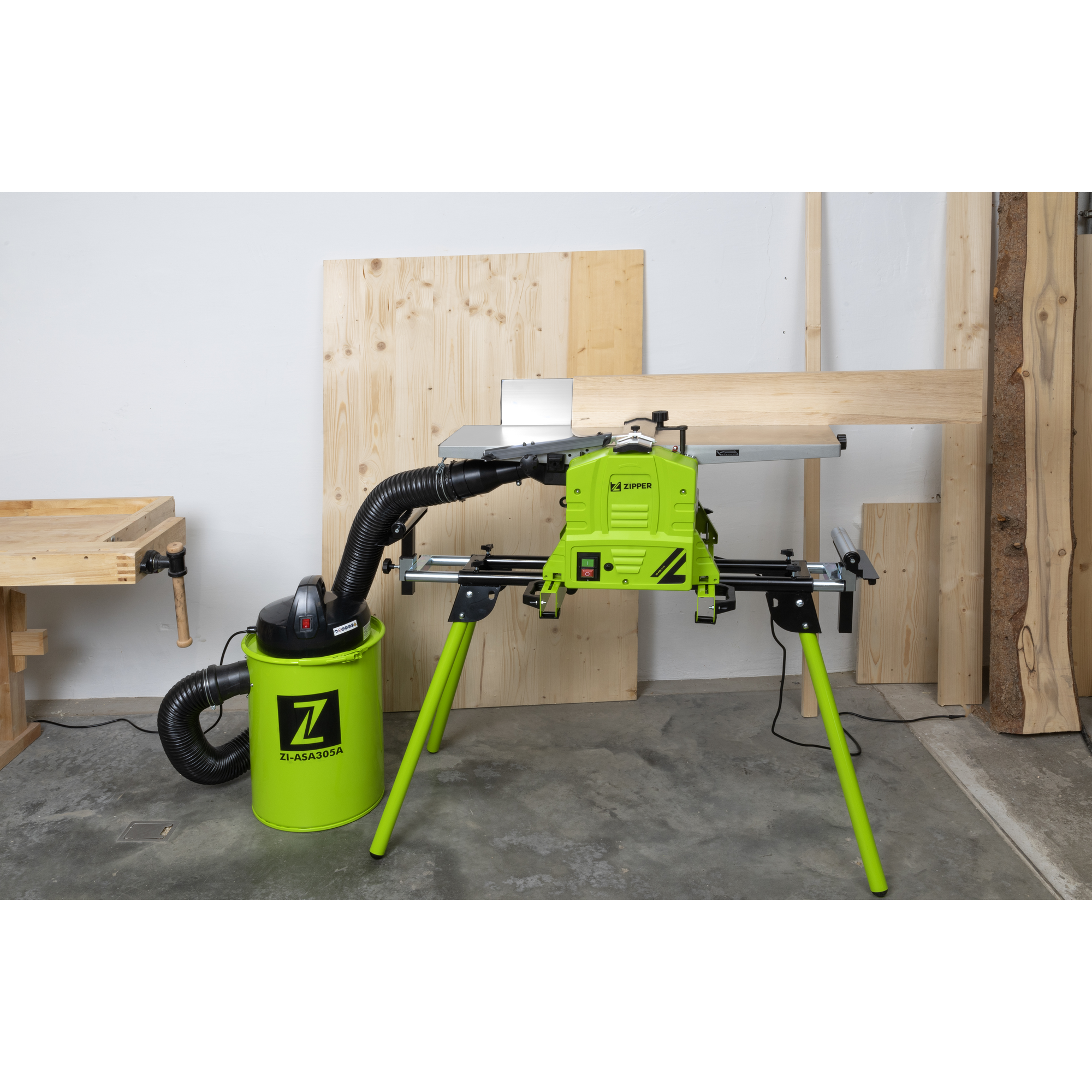 Abricht-Dickenhobelmaschine 'ZI-HB254N' 1500 W