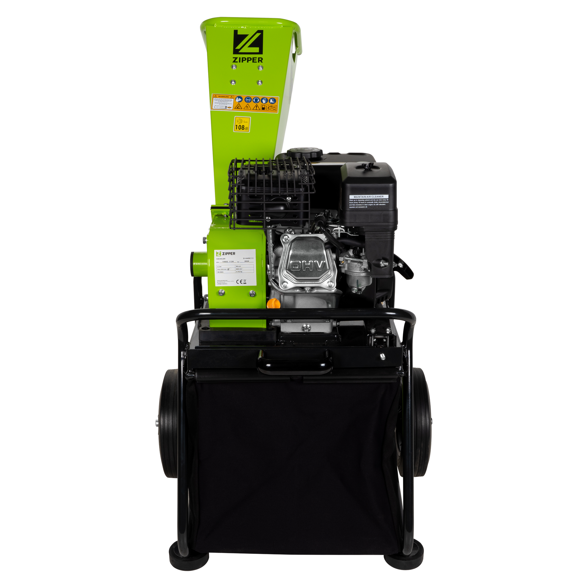 Benzin-Häcksler 'ZI-HAEK2120' 4,1 kW