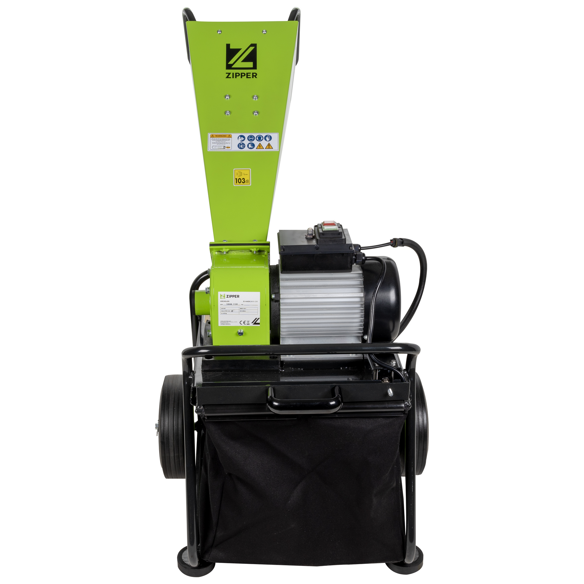 Benzin-Häcksler 'ZI-HAEK2800-230' 2,8 kW