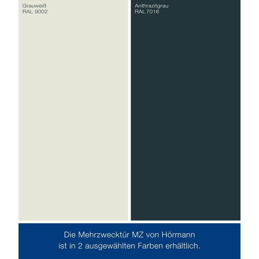 Kellertür mit Lichtausschnitt anthrazitgrau 87,5 x 200 cm Links-/Rechtsanschlag